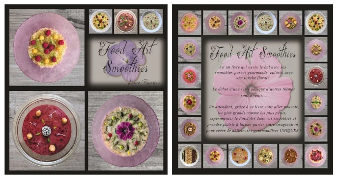 livre Food Art Smoothies - Laurie Rousseau