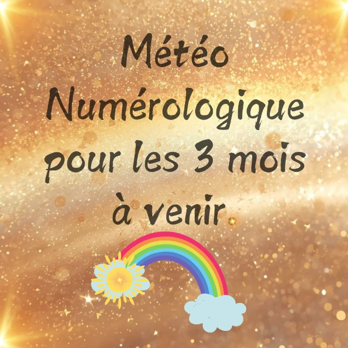 Atelier en ligne Météo 3 mois Numérologie Laurie Rousseau