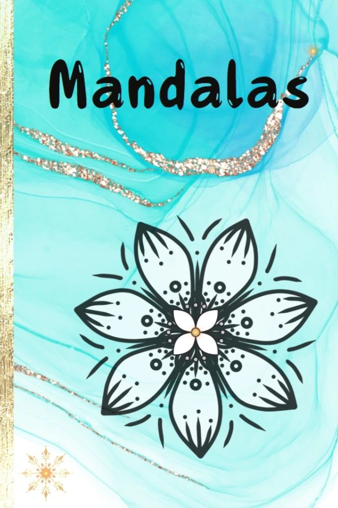 Livre carnet de coloriages et mandalas Laurie Rousseau