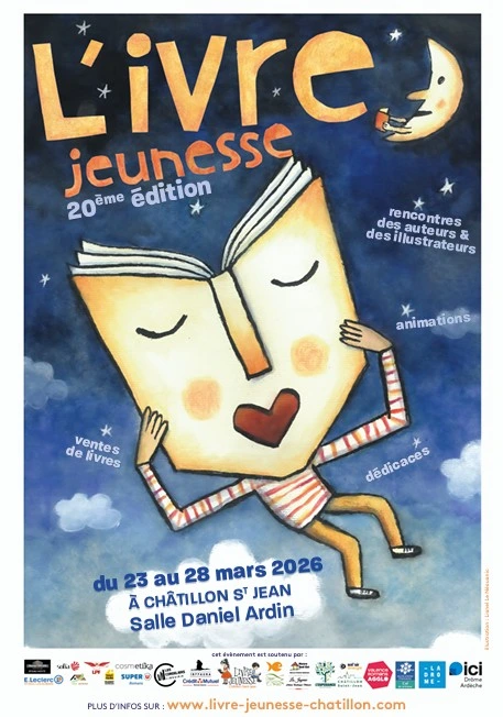Salon du Livre L'ivre Jeunesse Chatillon-saint-Jean Drôme Laurie Rousseau